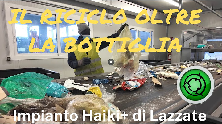 Il riciclo oltre la bottiglia - Haiki+ a Lazzate