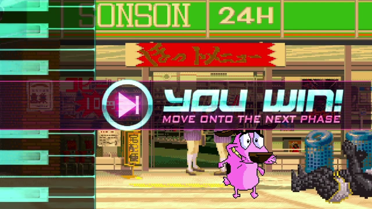 Mugen Request) Courage vs Alien Mefilas