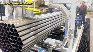 Steel Pipe Palletizer Has Finished Commissioning, Steel Pipe Packing Machine, Steel Pipe Machine