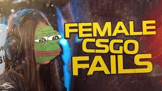 CS:GO - PRO FEMALE BLOOPERS! (FUNNY MOMENTS!)