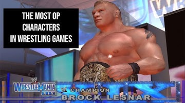 The Most Overpowered Characters in Wrestling Games