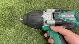 WR12VB 日立 インパクトレンチ 簡易動作確認動画【工具一番館東静岡店