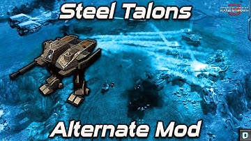 Steel Talons | Alternate Mod | Kanes Wrath Mod , 2v2 vs Brutal Random Ai , Multiplayer Gameplay