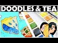 PAINTING PIES WITH PIE PAINTS - DOODLES AND TEA!