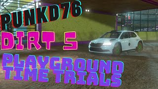 Dirt 5, Playground time trial. @punkd_7699