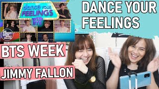 Dance Your Feelings with BTS | Tonight Show Jimmy Fallon | REACTION w/ my ARMY mom | BTS Week Day 3