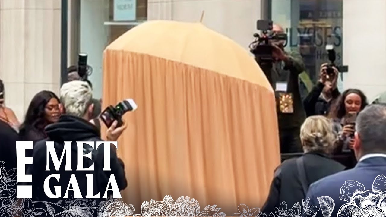 Unveiling the Mystery: Celebrity Under the Viral Umbrella at the 2024 Met Gala