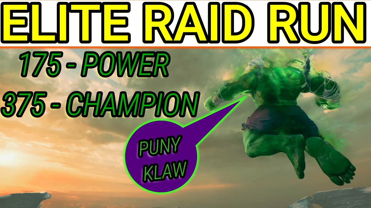 Run raid