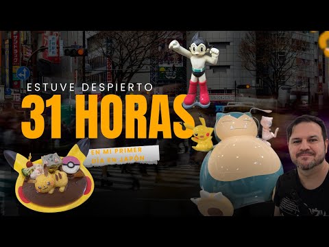 31 horas despierto en mi primer día en Japón | Museo Tokiwaso (museo del mangaka) | Pokémon Café