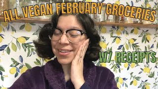 We Recorded All of Our Grocery Hauls in February with Receipts | Vegan | 2 Adults by Jacinia Perez 203 views 1 month ago 23 minutes