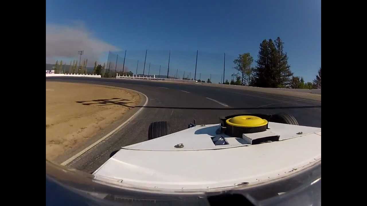 Kyle Tellstrom, modified qualifying 7/28/12 Ukiah Speedway