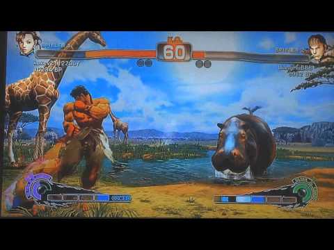 SSF4 Ryu vs Chun Li voice-over