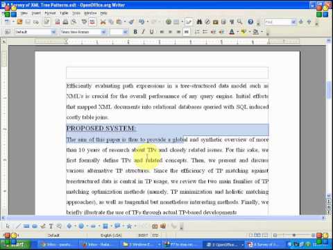 A Survey of XML Tree Patterns - 2013 PASS IEEE Projects