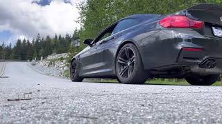 BMW M4 non zcp exhaust clip