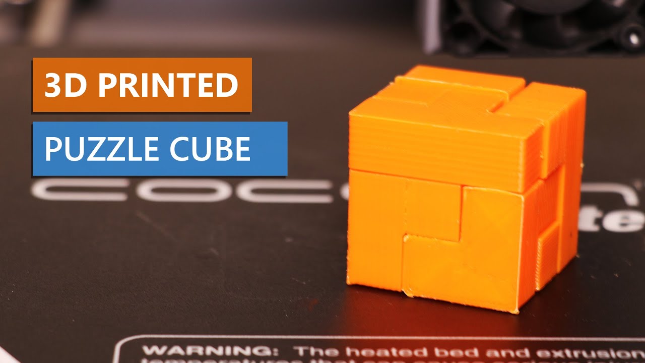 Weekend Print - Puzzle Cube
