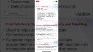 Computers - Chapter 6 - Lecture 4 - Chart Tracking/Deficiency Systems and Birth Certificates