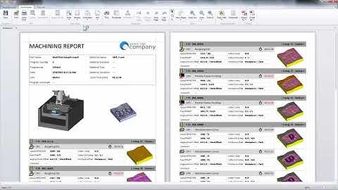 ESPRIT TNG R2.0 Report Generator