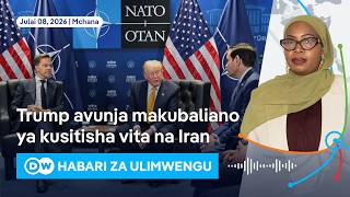 DW Kiswahili Habari za Ulimwengu | Podcast | Dunia Yetu | Leo Mchana | 08.07.2026 | Swahili News DW Kiswahili Habari za Ulimwengu | Podcast | Dunia Yetu | Leo Mchana | 08.07.2026 | Swahili News