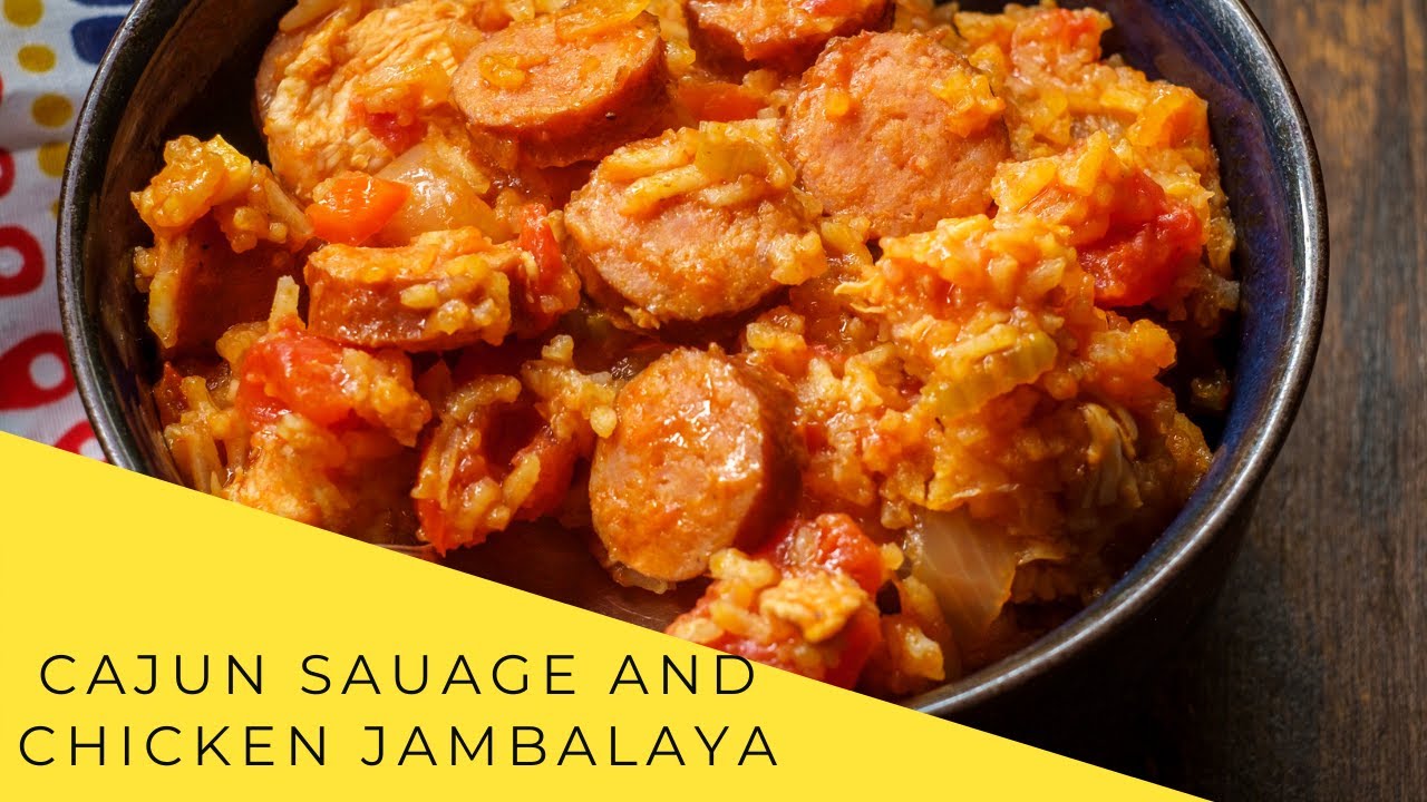 Cajun Sausage and Chicken Jambalaya in the instantpot Instant Pot