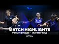 Y. Noskova/O. Vorobeva vs Shin Yubin/Jeon Jihee | WTT Star Contender Doha 2021 | WD | QF Highlights