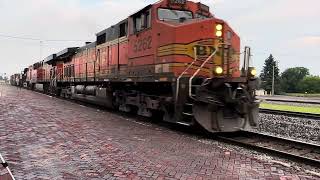 Railfanning trip on the BNSF Staples Sub in Staples, MN 8-5-23 Part 2