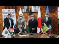 جاپان به ارزش۸ ۹ ملیون دالر برای تهیه و فراهم سازی واکسین به دولت افغانستان کمک کرد