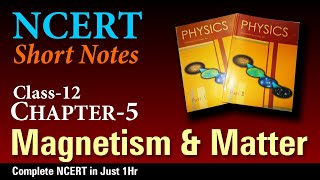 NCERT Short Notes | Class 12 Chapter 5 |  Magnetism and Matter screenshot 4