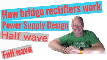 How diodes work in a power supply with EveryCircuit Simulation