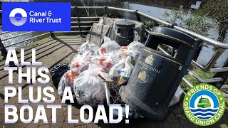 Volunteering with the Canal and River Trust 🌍 |  Litter picking ep.111