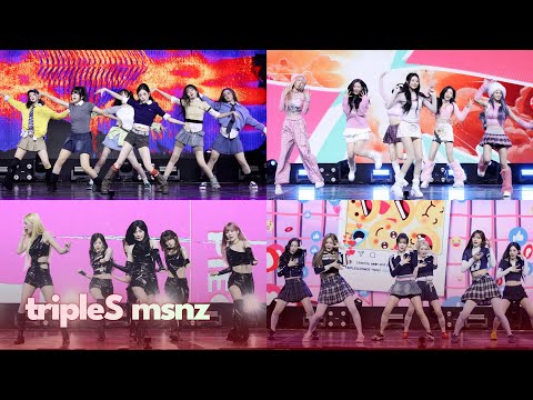 FULL LIVE TripleS Msnz 트리플에스 미소녀즈 Beyond Beauty Showcase Stage