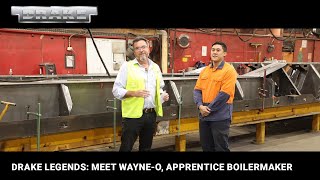 Drake Legends | Meet Wayne-o, Apprentice Boilermaker