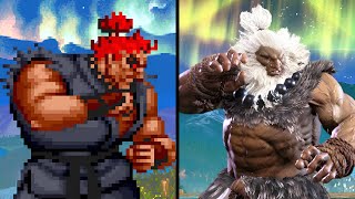 Evolution Of Akuma In All Games (1994- 2024)
