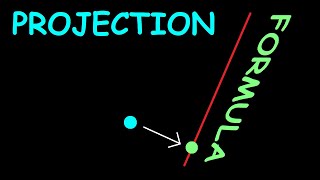 Projection on y = 2x