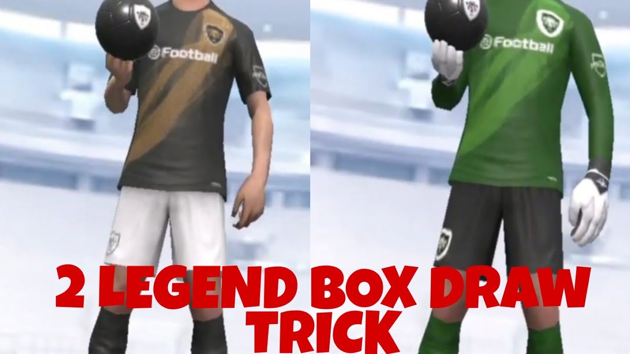 Pes mobile legend box draw trick (pes mobile)