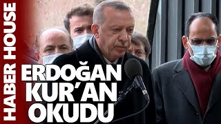 Cumhurbaşkanı Recep Tayyip Erdoğan Turgut Özalın Kabri Başında Kuran-I Kerim Okudu