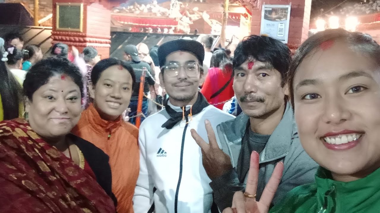 Short ride with family .... Dakxinkali darsan🙏🙏family time💖💖💖