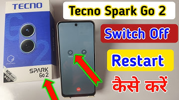 Tecno spark go 2 Switch Off Problem | Tecno spark go 2 Power Off Kaise Kare | How To Switch Off
