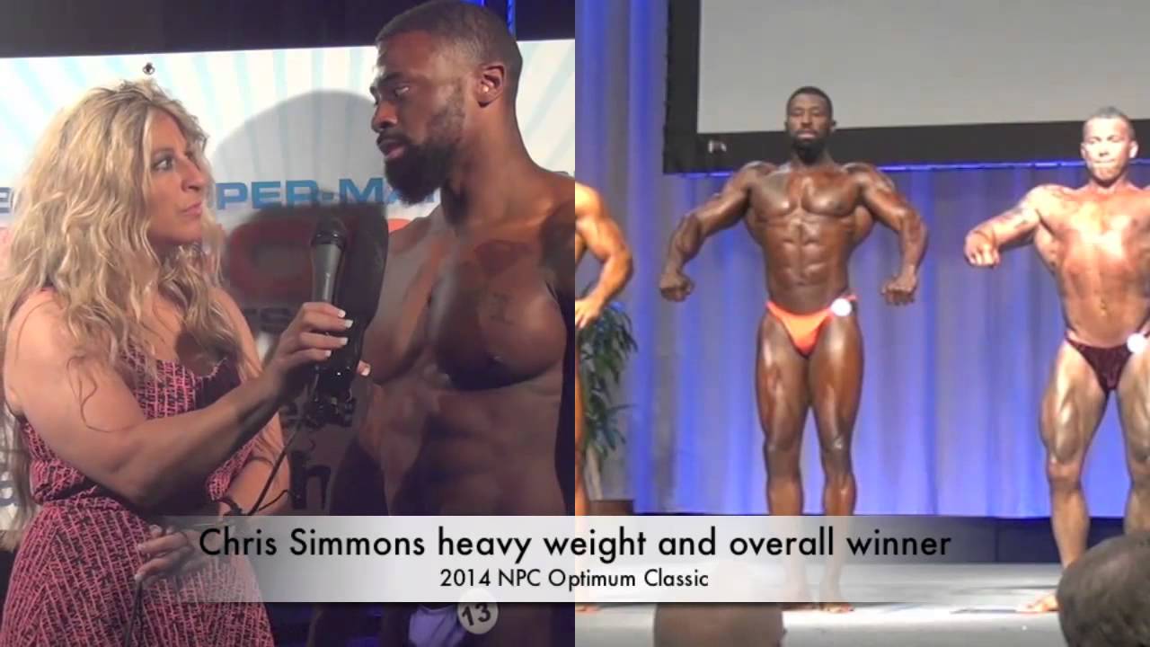 NPC competitor Chris Simmons heavy weight and overall winner