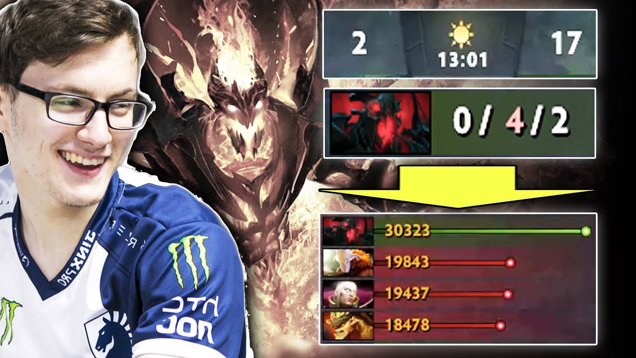 Нельзя законтрить МИРАКЛА на Shadow Fiend — КАМБЕК с полного слива