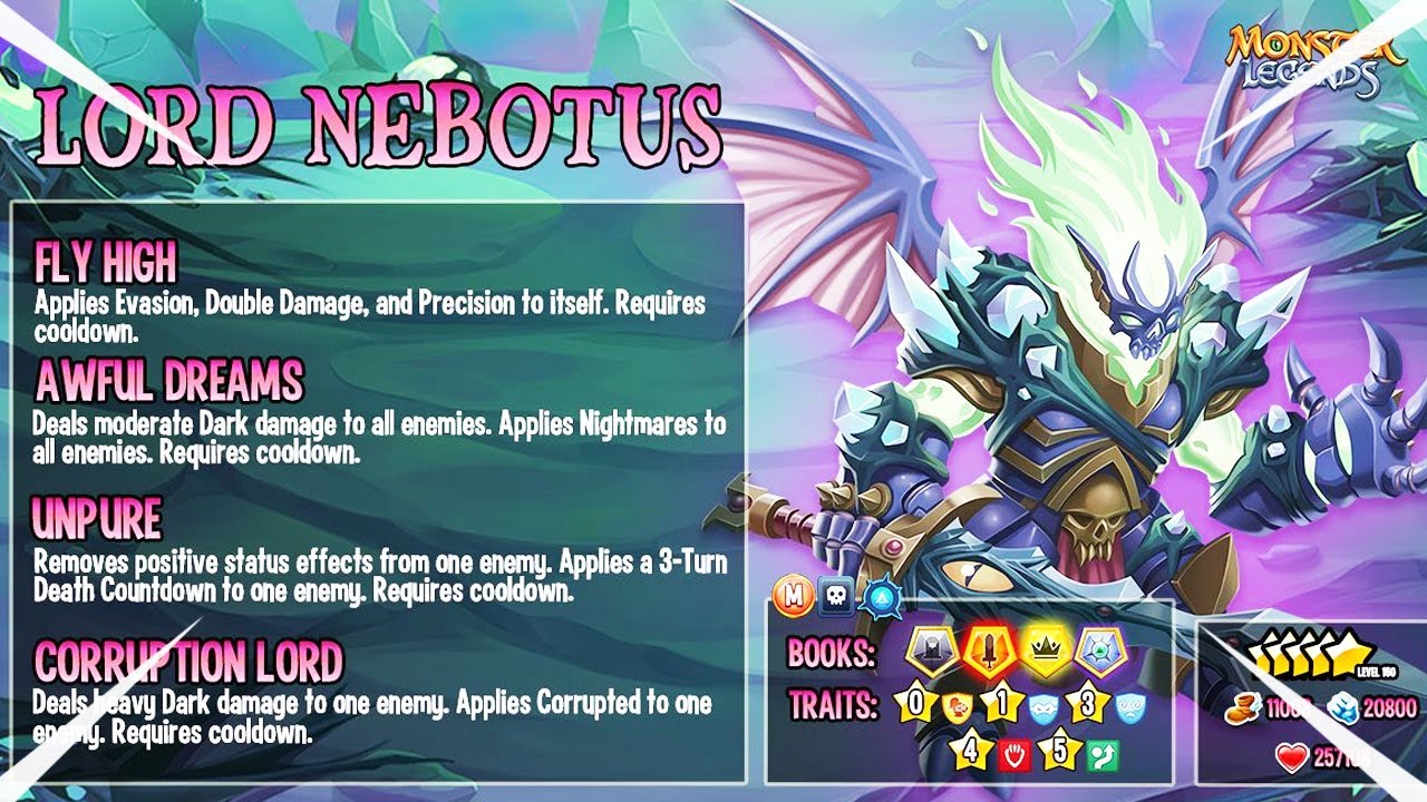 This Monster's Traits Are BROKEN! | Lord Nebotus Breaks Into The Meta | Lord Nebotus Analysis