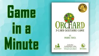 Orchard - 9 card solitaire game