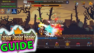 Idle Tank, DPS, and Healer GUIDE (idle RPG) screenshot 2