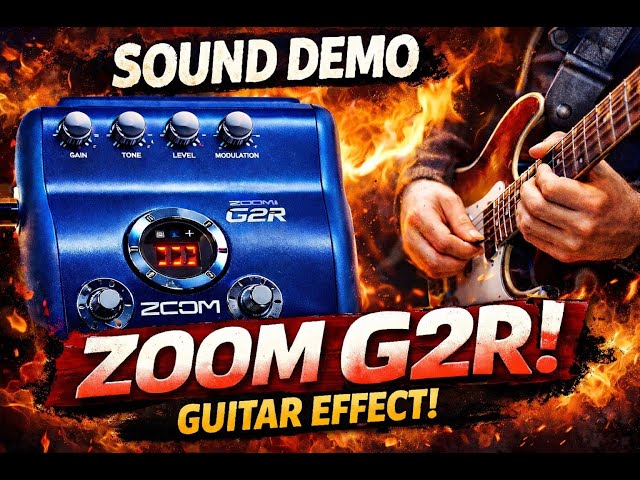 Zoom G2R Richie Kotzen Clean Tone (Part 1) - YouTube