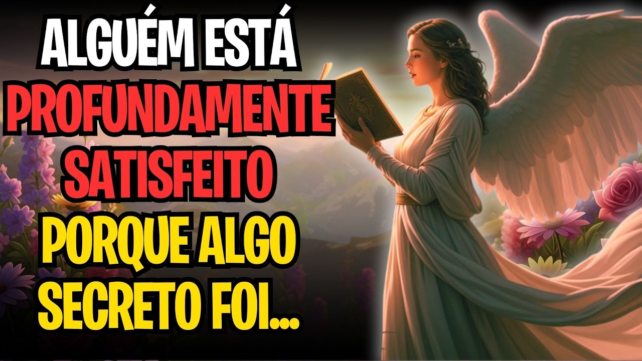 ALGUÉM ESTÁ PROFUNDAMENTE SATISFEITO PORQUE ALGO SECRETO FOI...