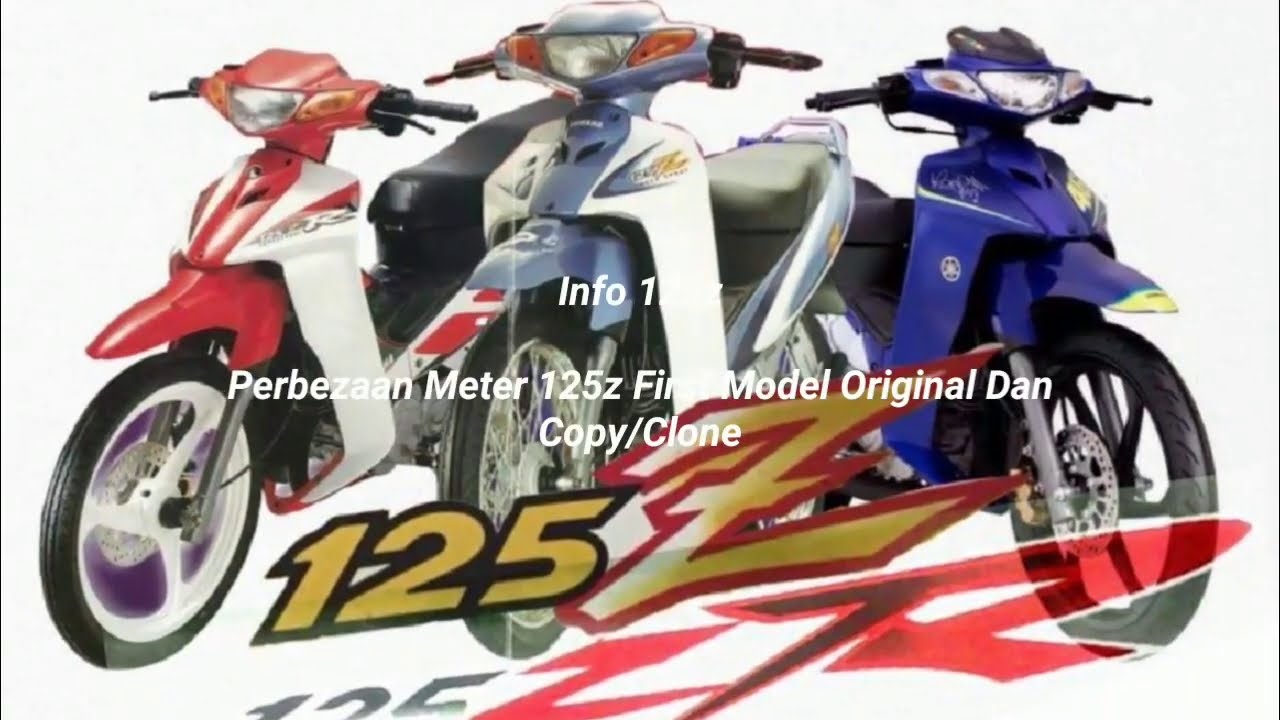 Parts Meter Keluaran 125z Zr Original Local Youtube