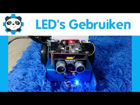 mBot programming #2 - LED's van het board gebruiken!