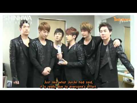 SHINHWA Thanks Interview {MCD}