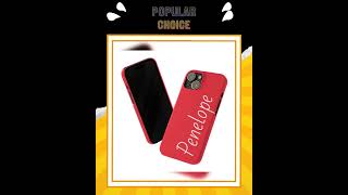Personalized Initial Name Custom Slim Phone Cases for Iphone 16 Pro Max | iPhone 15 Case | iPhone...