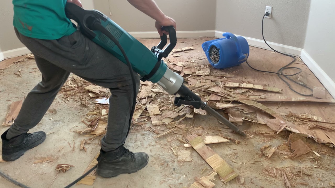 Hardwood Removal Makita HM1502 YouTube