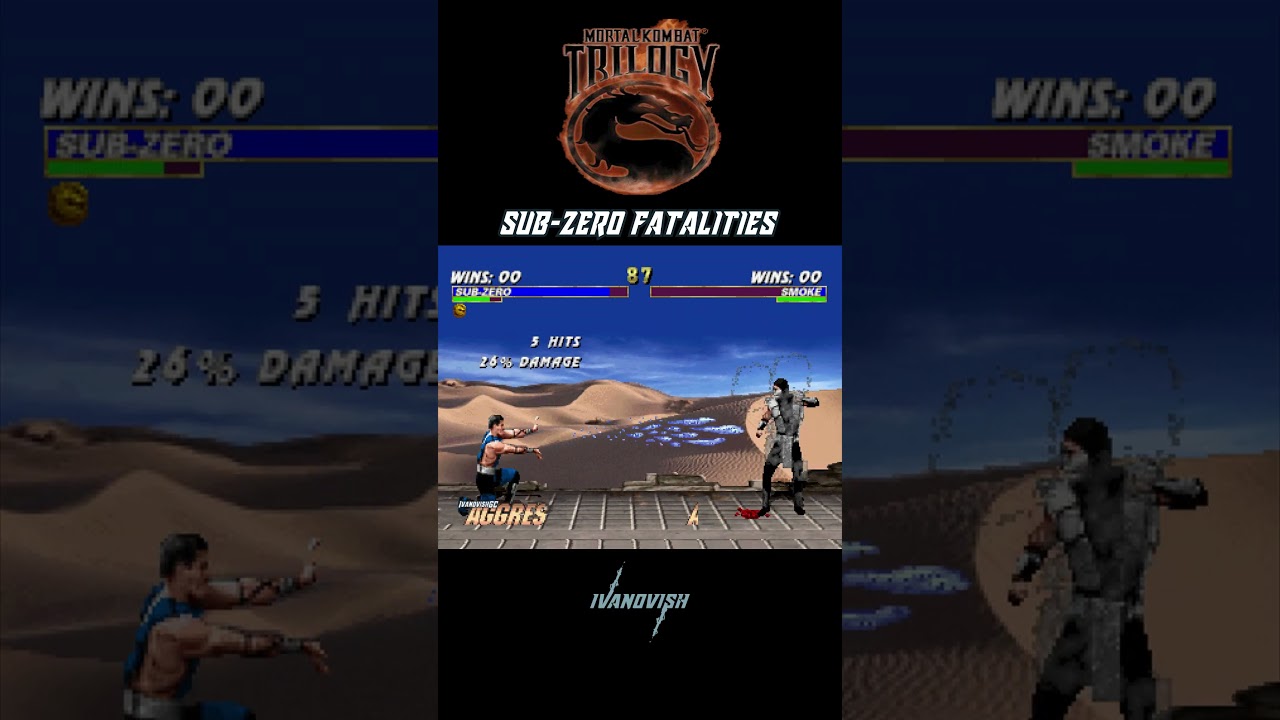 Mortal Kombat Trilogy, Cyrax, mortal Kombat Mythologies Subzero, Ultimate Mortal  Kombat 3, liu Kang, mortal Kombat 3, fatality, subzero, Mortal Kombat X,  Kombat